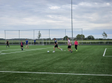 Laatste training S.K.N.W.K. JO11-1JM (partijtje tegen de ouders) van maandag 27 mei 2024 (7/137)